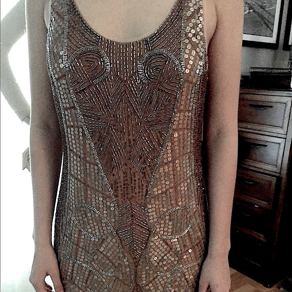 Urban Outfitters stunning beaded flapper d…